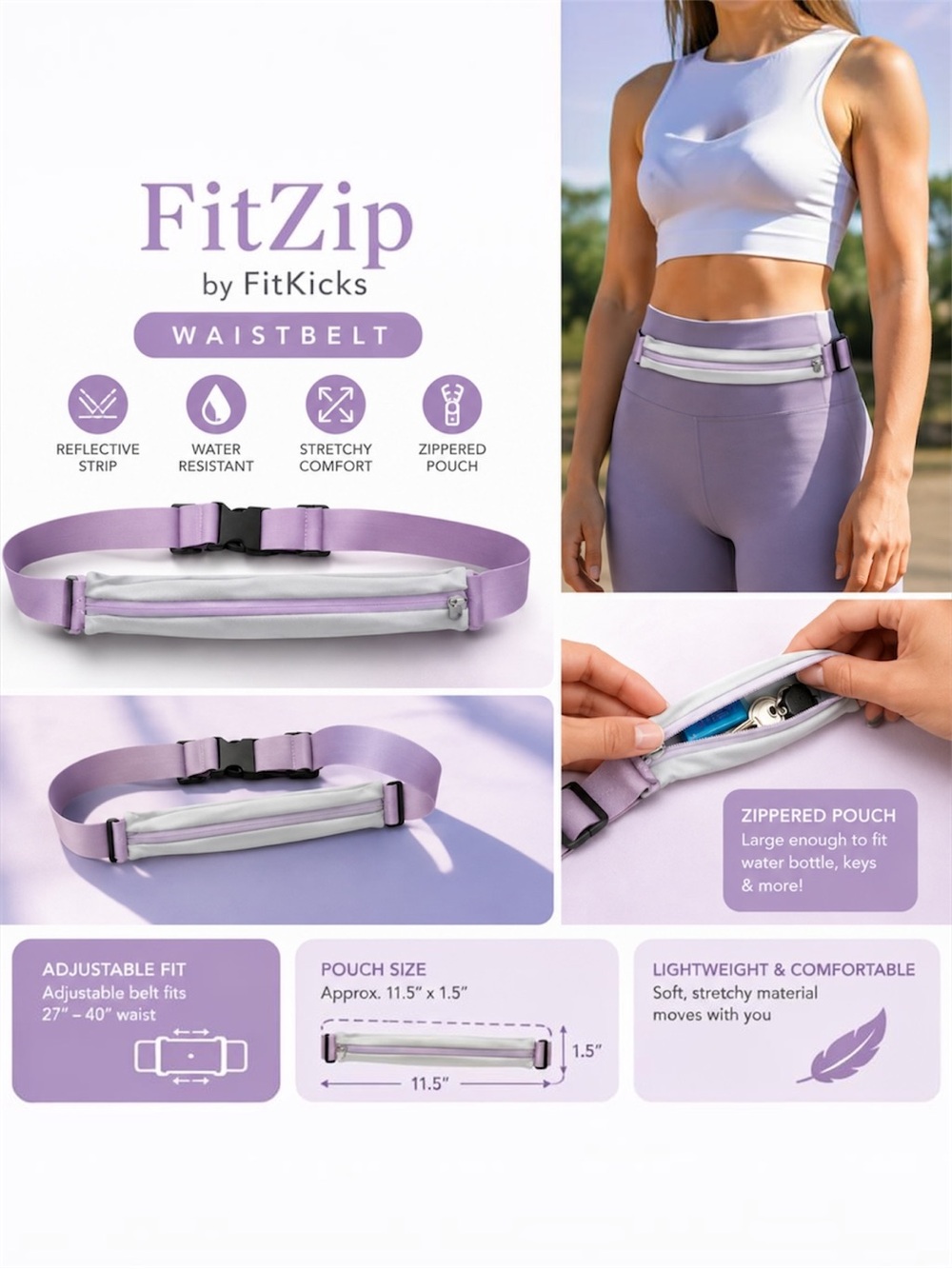 FitKicks waist belt